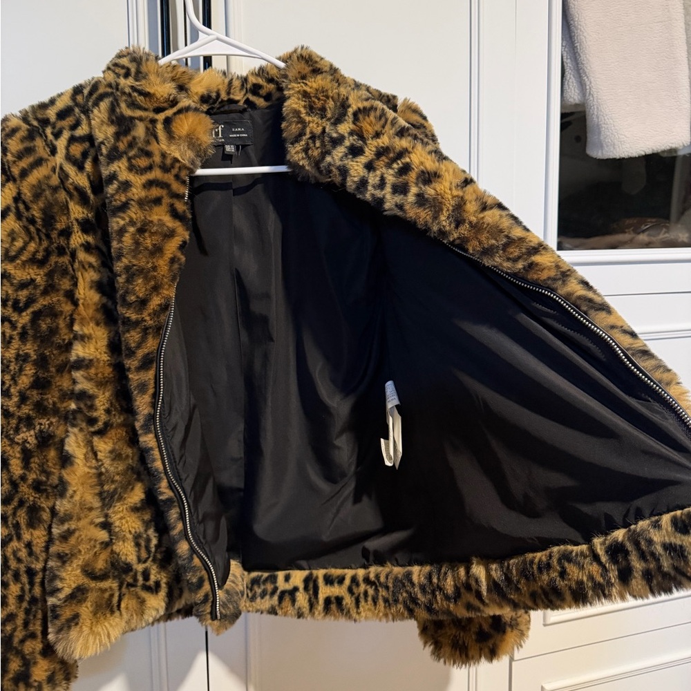 ZARA TRF Collection Leopard Jacket - image 5